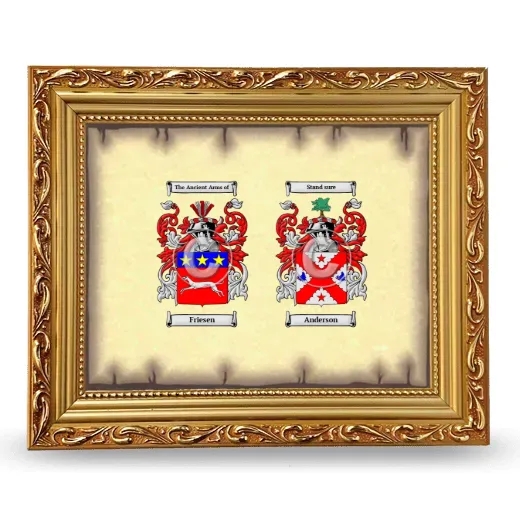 Anniversary Framed - Gold