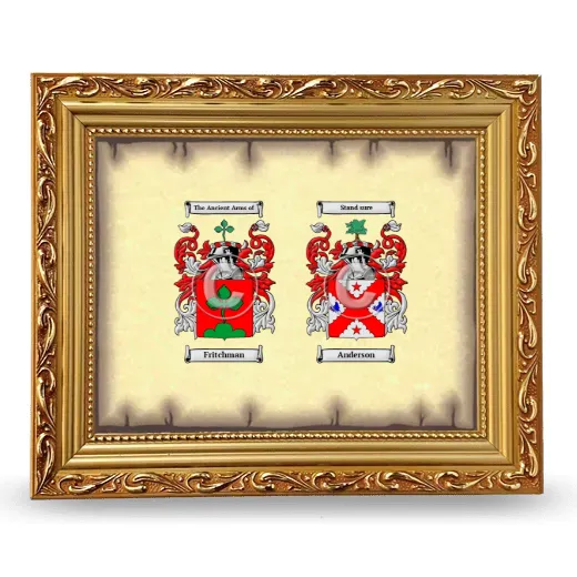 Anniversary Framed - Gold