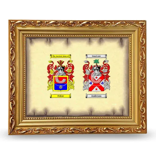 Anniversary Framed - Gold