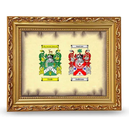 Anniversary Framed - Gold