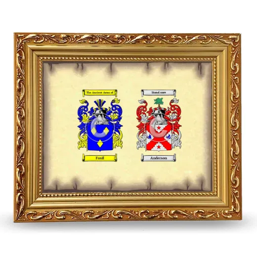 Anniversary Framed - Gold