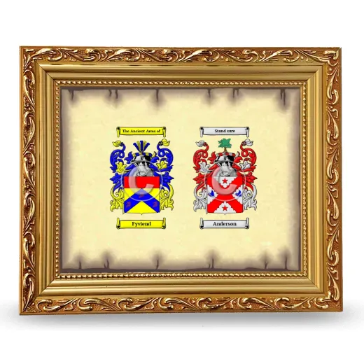 Anniversary Framed - Gold