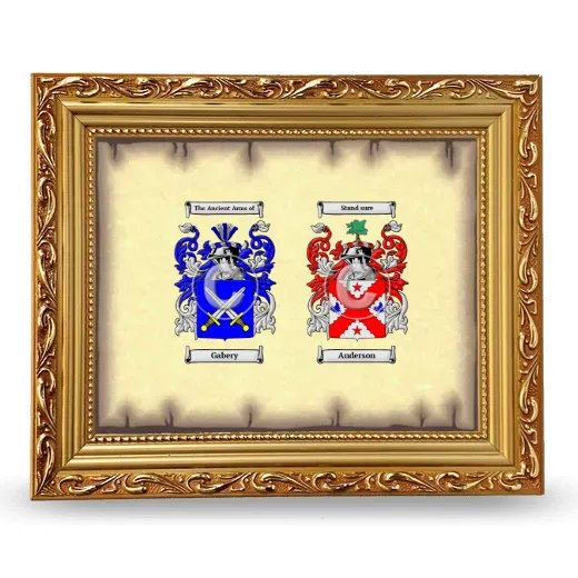 Anniversary Framed - Gold