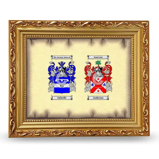 Anniversary Framed - Gold