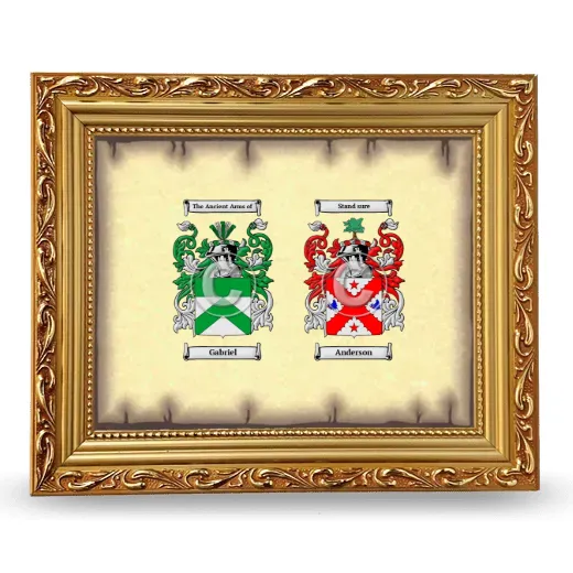 Anniversary Framed - Gold