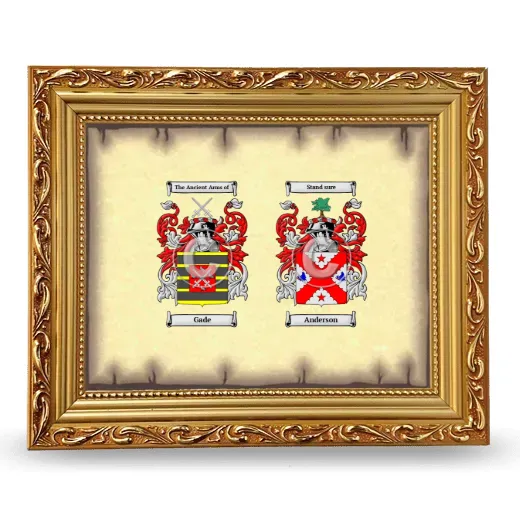 Anniversary Framed - Gold