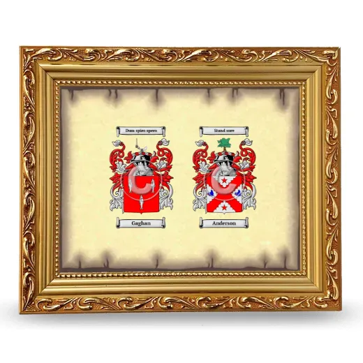 Anniversary Framed - Gold