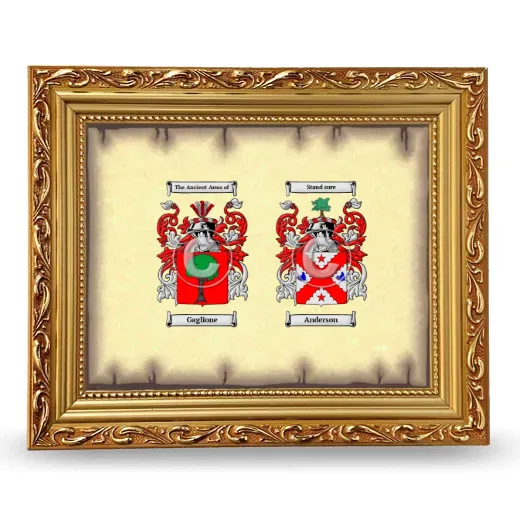 Anniversary Framed - Gold