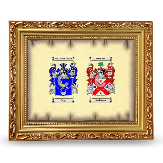 Anniversary Framed - Gold