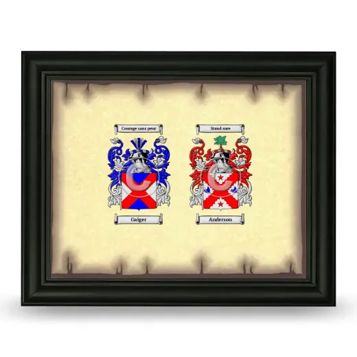 Anniversary Framed - Black
