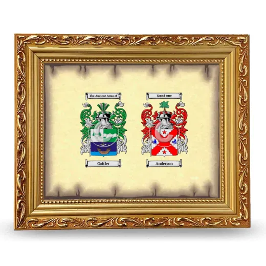 Anniversary Framed - Gold