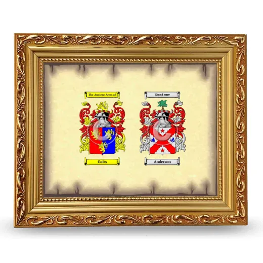 Anniversary Framed - Gold