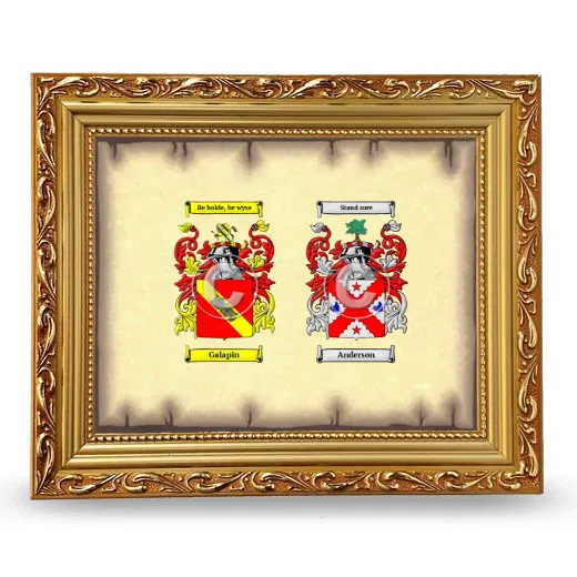 Anniversary Framed - Gold