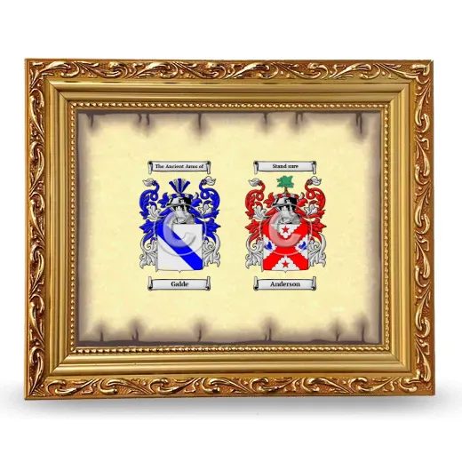 Anniversary Framed - Gold