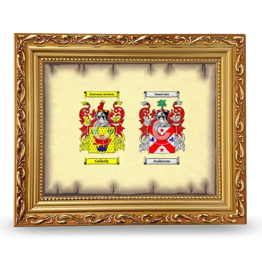 Anniversary Framed - Gold