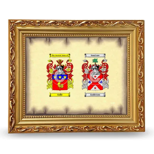 Anniversary Framed - Gold