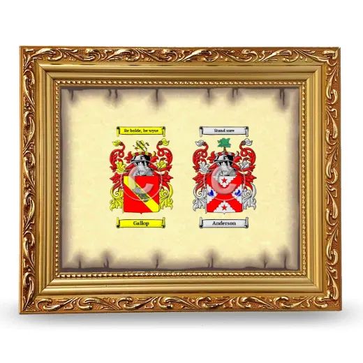 Anniversary Framed - Gold