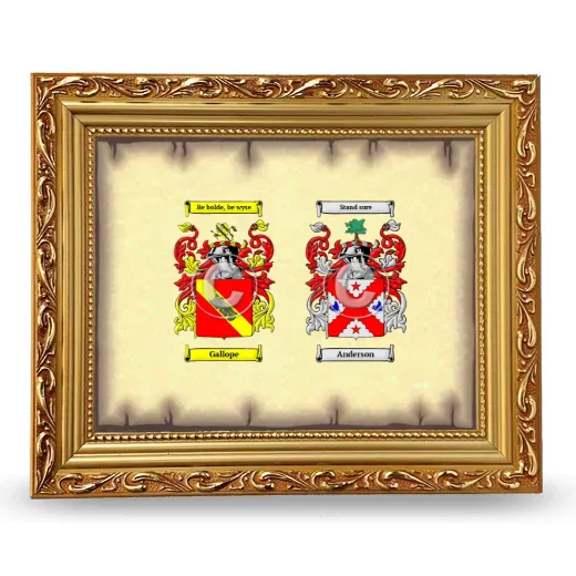 Anniversary Framed - Gold