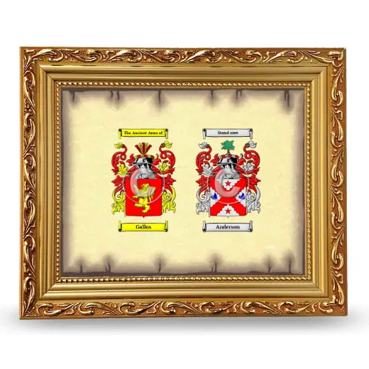 Anniversary Framed - Gold