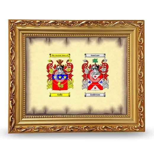 Anniversary Framed - Gold