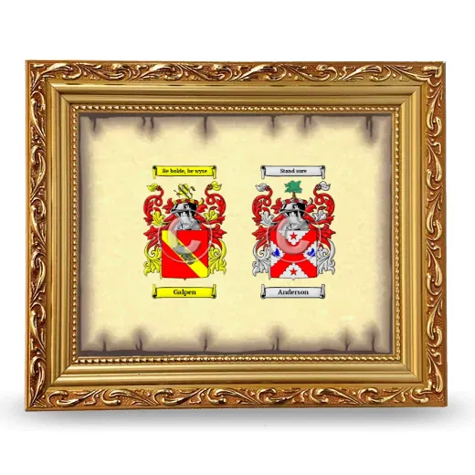 Anniversary Framed - Gold