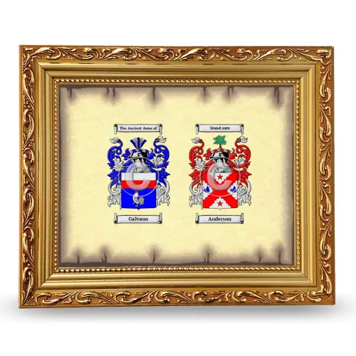 Anniversary Framed - Gold