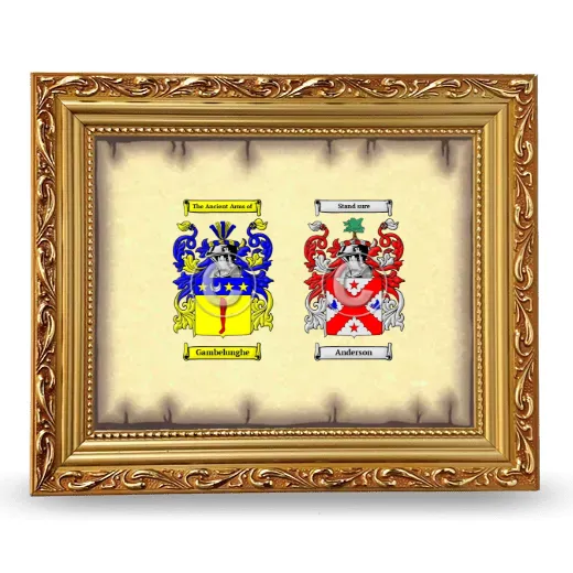 Anniversary Framed - Gold