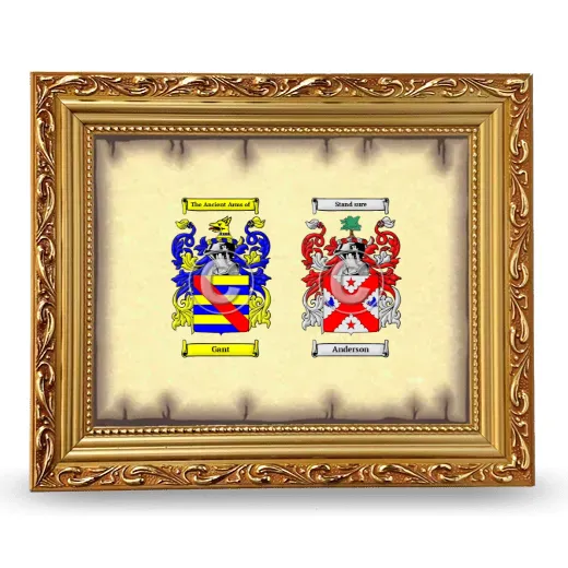 Anniversary Framed - Gold