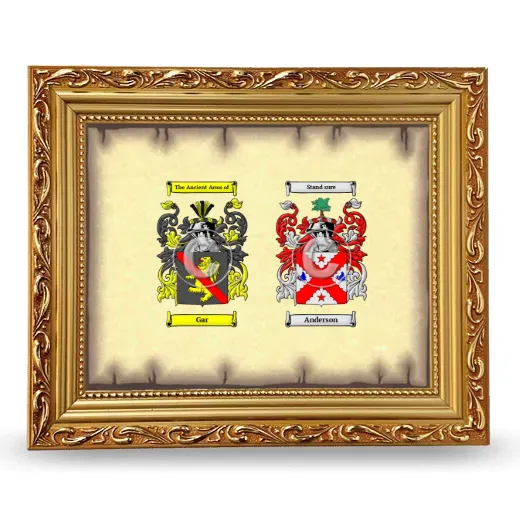 Anniversary Framed - Gold