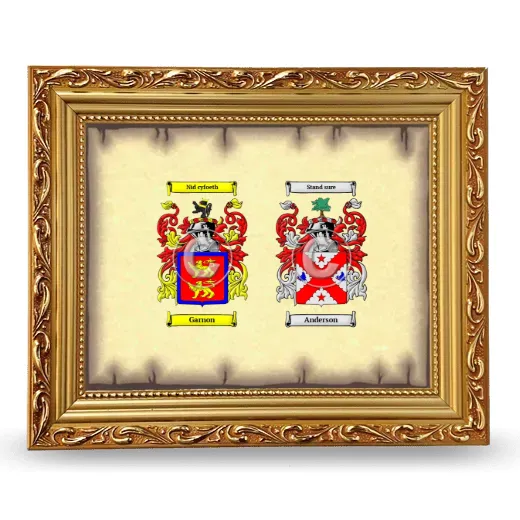 Anniversary Framed - Gold