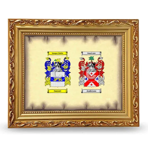 Anniversary Framed - Gold