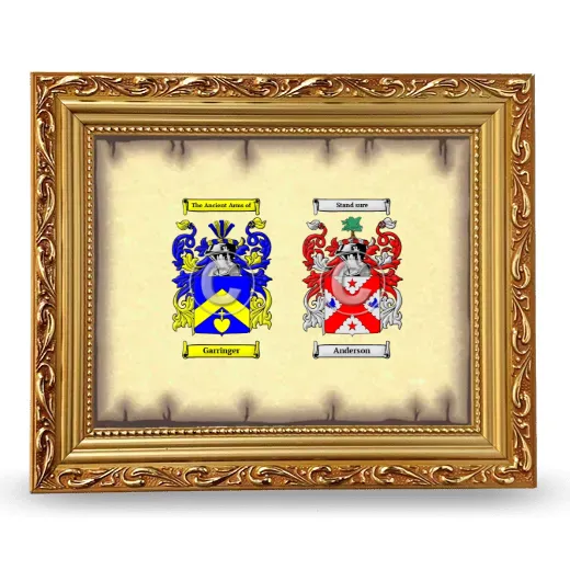 Anniversary Framed - Gold