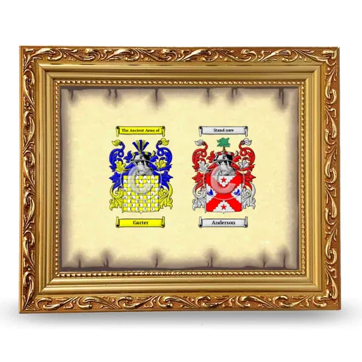 Anniversary Framed - Gold