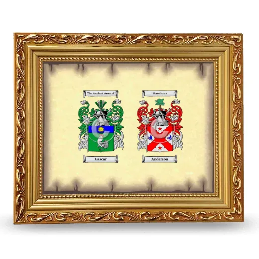 Anniversary Framed - Gold