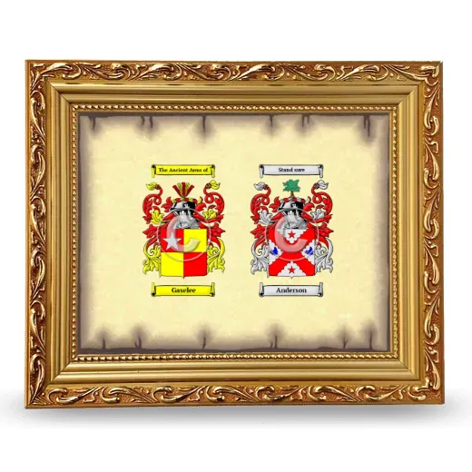 Anniversary Framed - Gold