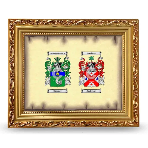 Anniversary Framed - Gold