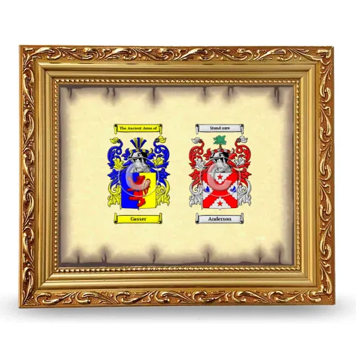 Anniversary Framed - Gold