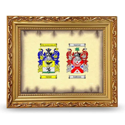 Anniversary Framed - Gold