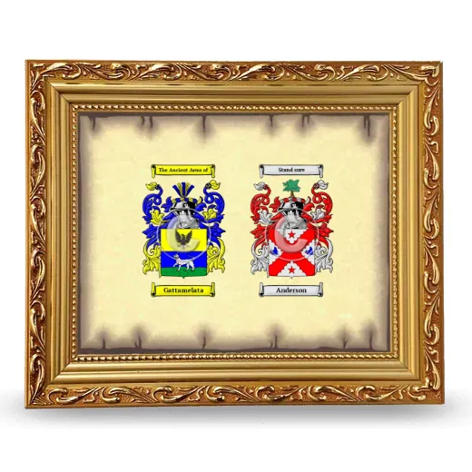 Anniversary Framed - Gold