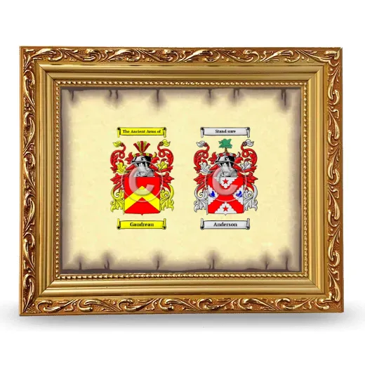 Anniversary Framed - Gold