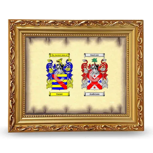 Anniversary Framed - Gold