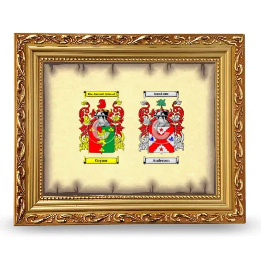 Anniversary Framed - Gold