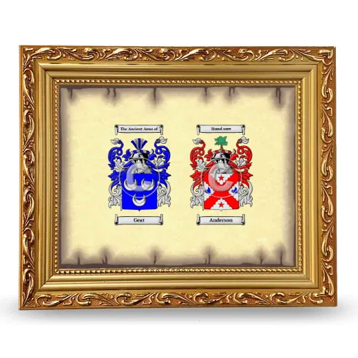 Anniversary Framed - Gold