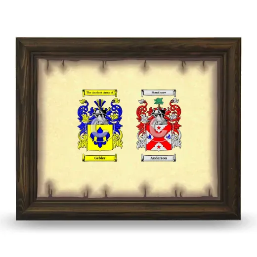 Anniversary Framed - Brown