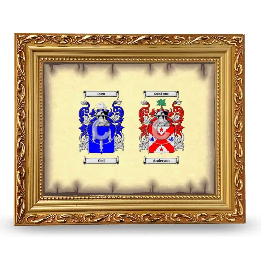 Anniversary Framed - Gold