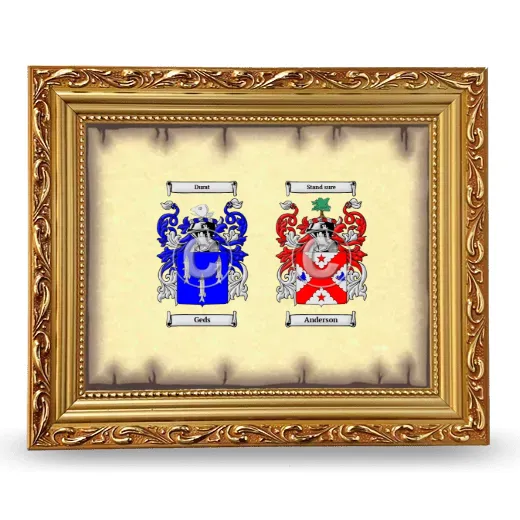 Anniversary Framed - Gold