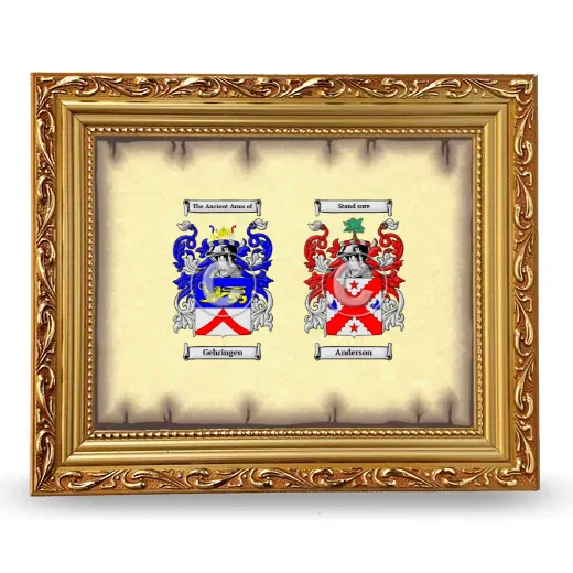 Anniversary Framed - Gold