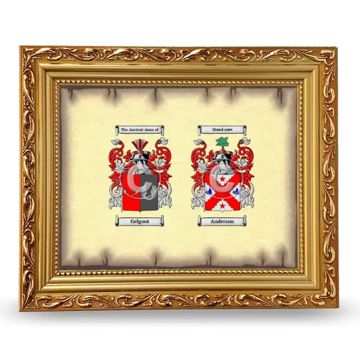 Anniversary Framed - Gold
