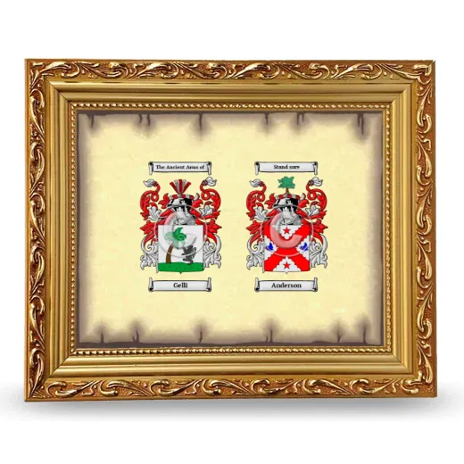 Anniversary Framed - Gold