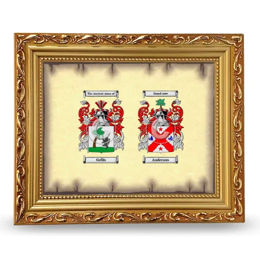 Anniversary Framed - Gold